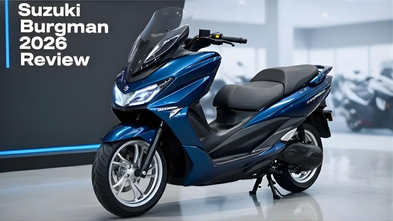 Suzuki Burgman 2026: review completa, rendimiento refinado y practicidad para el día a día